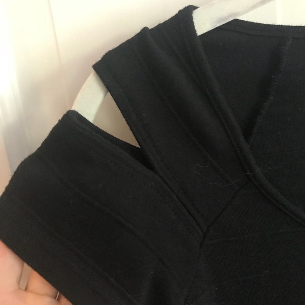 Forever 21 Cutout Dress Mini Black Sexy - Picture 2 of 3